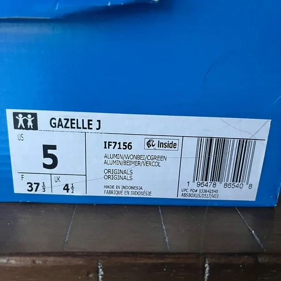 adidas Gazelle 'Aluminium Collegiate Green' - Picture 2 of 9